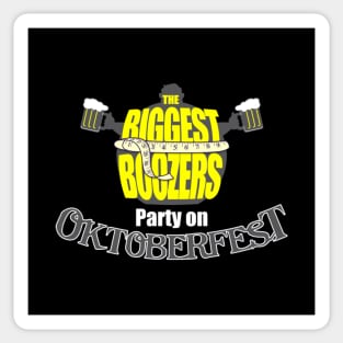 Biggest Beer Drinker Reality TV For Oktoberfest Gift For Beer Drinkers Sticker